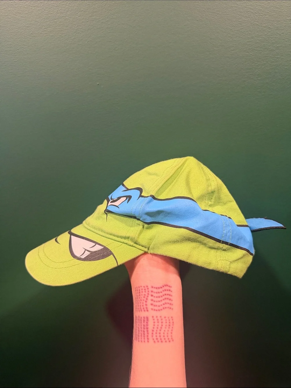 Kids Green Ninja Turtle SnapBack Cap